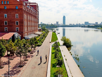 Набережная реки Исеть