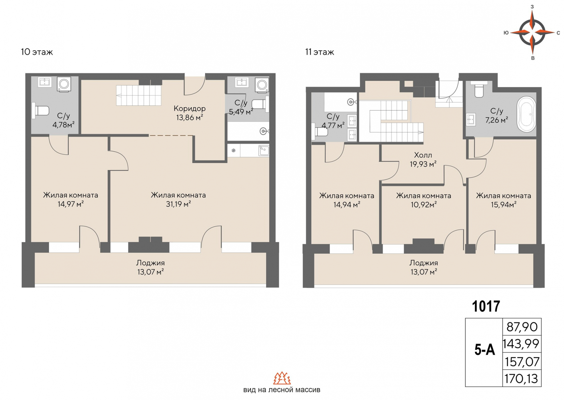 5 к. квартира (апартаменты), пгт. Шерегеш, ул.Весенняя д.64,, кв. 1017, пд.1, эт. 10/11, 157,07 м², 54 913 000 ₽, 349 608 ₽/м²